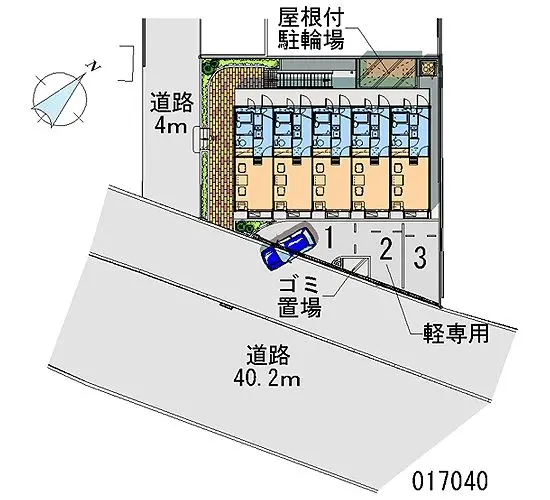 ★手数料０円★安芸郡海田町曙町　月極駐車場（LP）